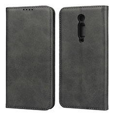 Handytasche Stand Schutzhülle Leder Hülle für Xiaomi Redmi K20 Schwarz