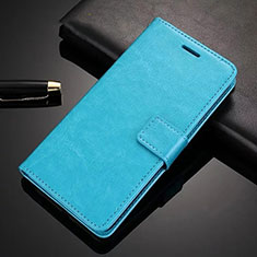 Handytasche Stand Schutzhülle Leder Hülle für Xiaomi Redmi K30 4G Cyan