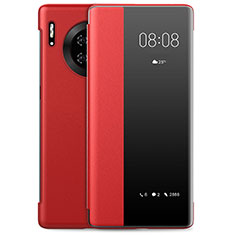 Handytasche Stand Schutzhülle Leder Hülle L01 für Huawei Mate 30 Pro Rot