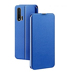 Handytasche Stand Schutzhülle Leder Hülle L01 für Huawei Nova 6 5G Blau