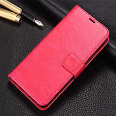 Handytasche Stand Schutzhülle Leder Hülle L01 für Oppo K5 Rot