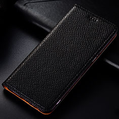 Handytasche Stand Schutzhülle Leder Hülle L01 für Samsung Galaxy Note 10 Lite Schwarz