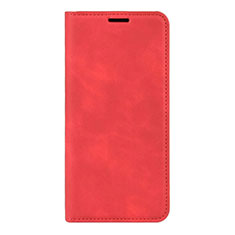 Handytasche Stand Schutzhülle Leder Hülle L02 für Huawei P40 Rot