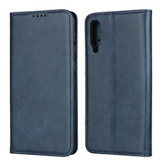 Handytasche Stand Schutzhülle Leder Hülle L02 für Samsung Galaxy A30S Blau