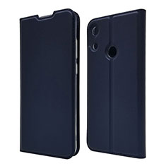 Handytasche Stand Schutzhülle Leder Hülle L03 für Huawei Honor 8A Blau