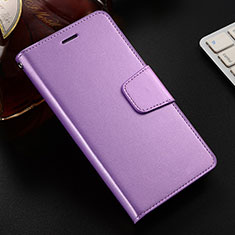 Handytasche Stand Schutzhülle Leder Hülle L03 für Huawei Honor V10 Lite Violett