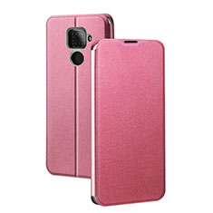 Handytasche Stand Schutzhülle Leder Hülle L03 für Huawei Nova 5i Pro Rosa