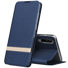 Handytasche Stand Schutzhülle Leder Hülle L03 für Huawei P Smart Pro (2019) Blau