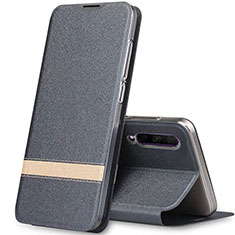 Handytasche Stand Schutzhülle Leder Hülle L03 für Huawei P Smart Pro (2019) Grau