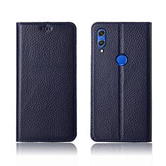 Handytasche Stand Schutzhülle Leder Hülle L04 für Huawei Honor View 10 Lite Blau