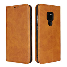 Handytasche Stand Schutzhülle Leder Hülle L04 für Huawei Mate 20 Orange