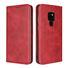 Handytasche Stand Schutzhülle Leder Hülle L04 für Huawei Mate 20 Rot