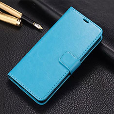 Handytasche Stand Schutzhülle Leder Hülle L04 für Huawei Y9s Hellblau