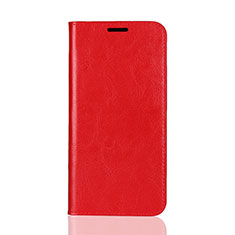 Handytasche Stand Schutzhülle Leder Hülle L05 für Huawei Mate 20 Lite Rot