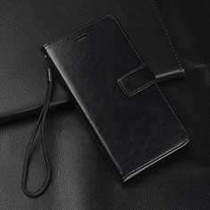 Handytasche Stand Schutzhülle Leder Hülle L05 für Huawei P Smart Pro (2019) Schwarz