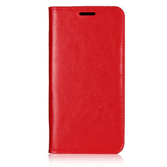 Handytasche Stand Schutzhülle Leder Hülle L05 für Huawei P20 Rot