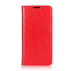 Handytasche Stand Schutzhülle Leder Hülle L05 für Huawei P30 Lite New Edition Rot