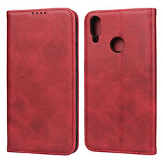 Handytasche Stand Schutzhülle Leder Hülle L05 für Huawei Y7 (2019) Rot