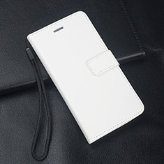 Handytasche Stand Schutzhülle Leder Hülle L05 für Huawei Y9s Weiß