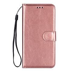 Handytasche Stand Schutzhülle Leder Hülle L05 für Samsung Galaxy S20 5G Rosegold