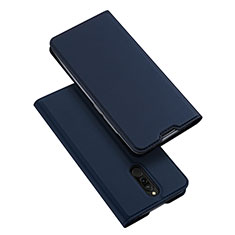 Handytasche Stand Schutzhülle Leder Hülle L05 für Xiaomi Redmi 8 Blau