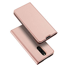 Handytasche Stand Schutzhülle Leder Hülle L05 für Xiaomi Redmi 8 Rosegold