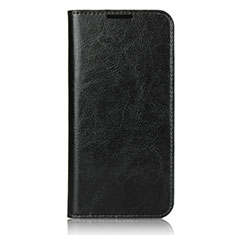 Handytasche Stand Schutzhülle Leder Hülle L05 für Xiaomi Redmi Note 7 Schwarz