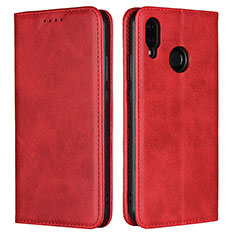 Handytasche Stand Schutzhülle Leder Hülle L06 für Huawei Nova 3e Rot