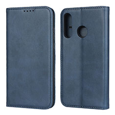 Handytasche Stand Schutzhülle Leder Hülle L06 für Huawei Nova 4e Blau