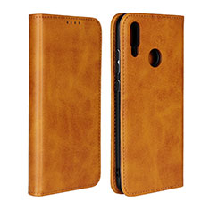 Handytasche Stand Schutzhülle Leder Hülle L06 für Huawei P Smart (2019) Orange