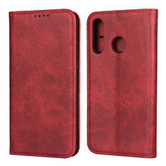 Handytasche Stand Schutzhülle Leder Hülle L06 für Huawei P30 Lite New Edition Rot