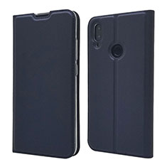 Handytasche Stand Schutzhülle Leder Hülle L06 für Xiaomi Redmi Note 7 Blau