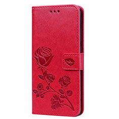 Handytasche Stand Schutzhülle Leder Hülle L07 für Huawei Honor V10 Lite Rot