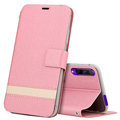 Handytasche Stand Schutzhülle Leder Hülle L07 für Huawei Y9s Rosa