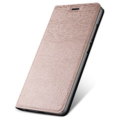 Handytasche Stand Schutzhülle Leder Hülle L07 für Oppo A11X Rosegold