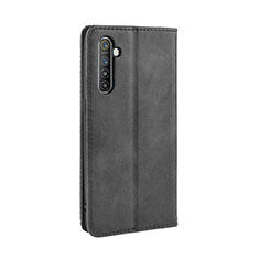 Handytasche Stand Schutzhülle Leder Hülle L07 für Oppo K5 Schwarz