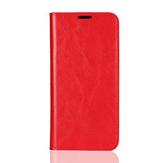 Handytasche Stand Schutzhülle Leder Hülle L08 für Huawei Honor V10 Lite Rot
