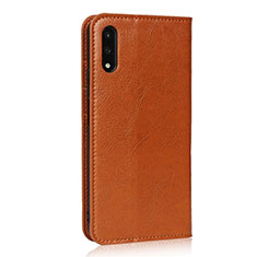 Handytasche Stand Schutzhülle Leder Hülle L08 für Huawei P Smart Z (2019) Orange