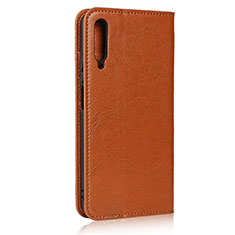 Handytasche Stand Schutzhülle Leder Hülle L08 für Huawei Y9s Orange