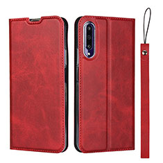 Handytasche Stand Schutzhülle Leder Hülle L09 für Huawei Y9s Rot