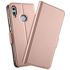 Handytasche Stand Schutzhülle Leder Hülle L10 für Huawei Honor 10 Lite Rosegold