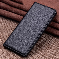 Handytasche Stand Schutzhülle Leder Hülle L10 für Xiaomi Mi 10 Schwarz