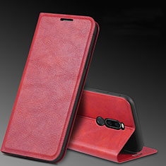 Handytasche Stand Schutzhülle Leder Hülle L12 für Xiaomi Redmi 8 Rot