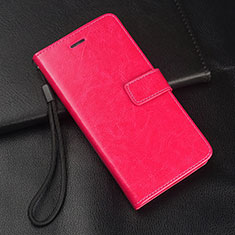 Handytasche Stand Schutzhülle Leder Hülle T01 für Samsung Galaxy A70S Pink