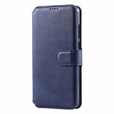 Handytasche Stand Schutzhülle Leder Hülle T03 für Huawei P30 Lite Blau