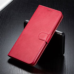 Handytasche Stand Schutzhülle Leder Hülle T03 für Samsung Galaxy A90 4G Rot