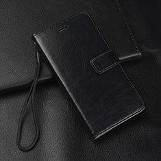 Handytasche Stand Schutzhülle Leder Hülle T04 für Oppo R17 Neo Schwarz