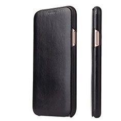 Handytasche Stand Schutzhülle Leder Hülle T05 für Apple iPhone 11 Pro Schwarz