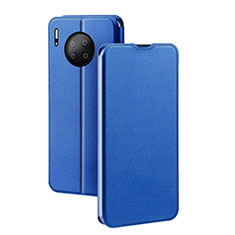 Handytasche Stand Schutzhülle Leder Hülle T05 für Huawei Mate 30 Blau