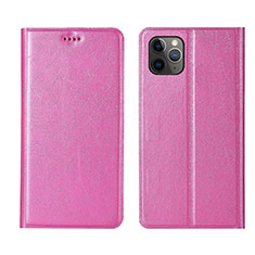 Handytasche Stand Schutzhülle Leder Hülle T06 für Apple iPhone 11 Pro Rosa